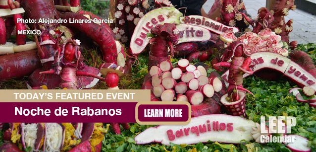 No Image found . This Image is about the event Radishes, Oaxaca Feast of (MX-OA): December 23. Click on the event name to see the event detail.